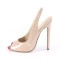 Pleaser Sexy Nude Pat In Sexy Heels Platforms