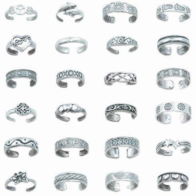 925 Sterling Silver Toe-rings