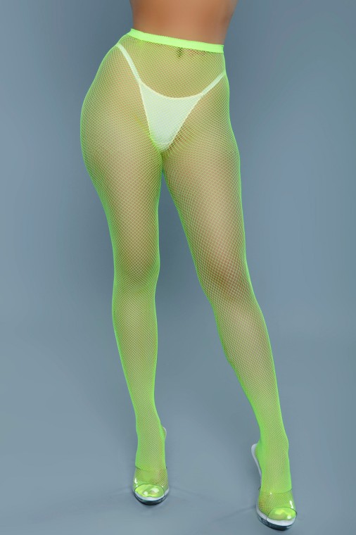 BeWicked 2302 Up All Night Pantyhose Neon Green in Lingerie, Bras, Panties,  Teddies, Thongs, Lifts and Body Shapers - $8.99