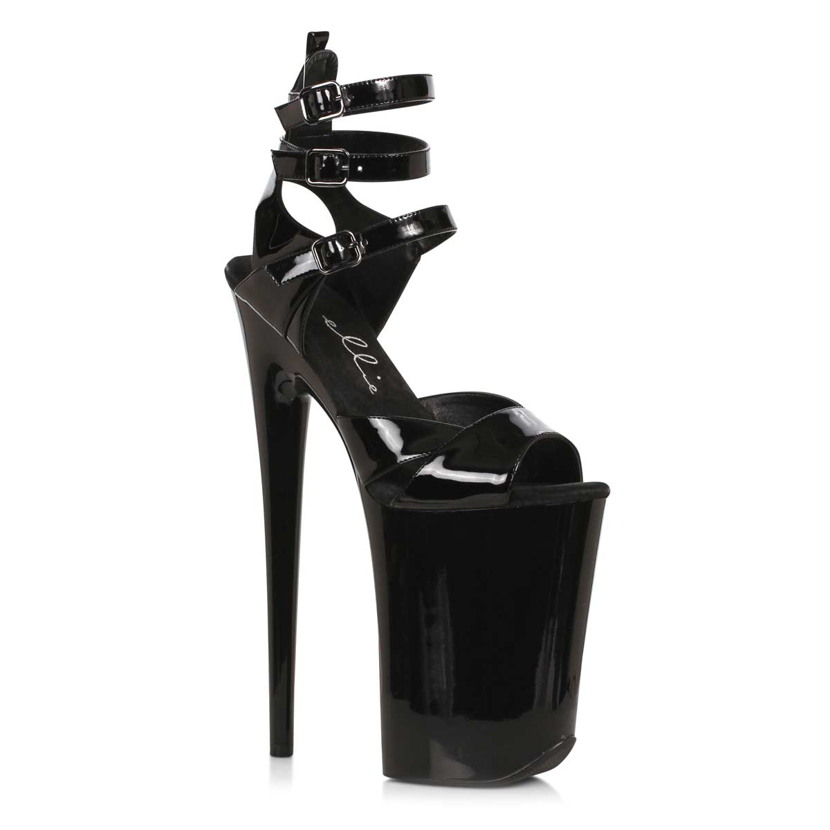 Ellie Shoes 909-ATHENA Black in Sexy Heels & Platforms - $112.63