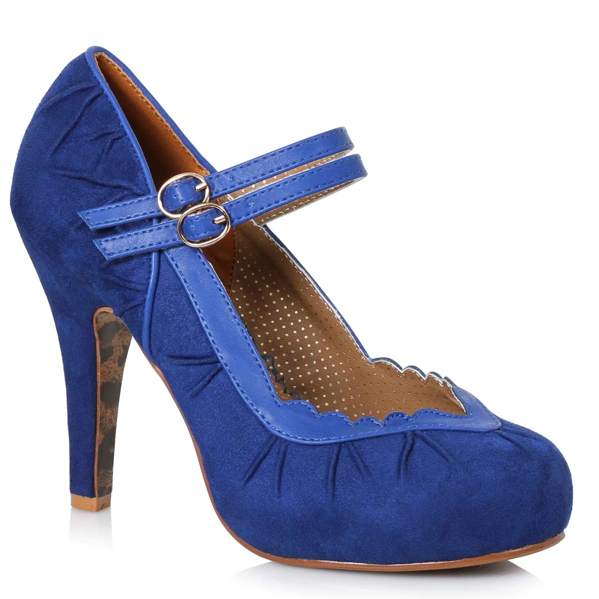 Ellie Shoes BP412-TAMI Blue in Sexy Heels & Platforms - $46.63