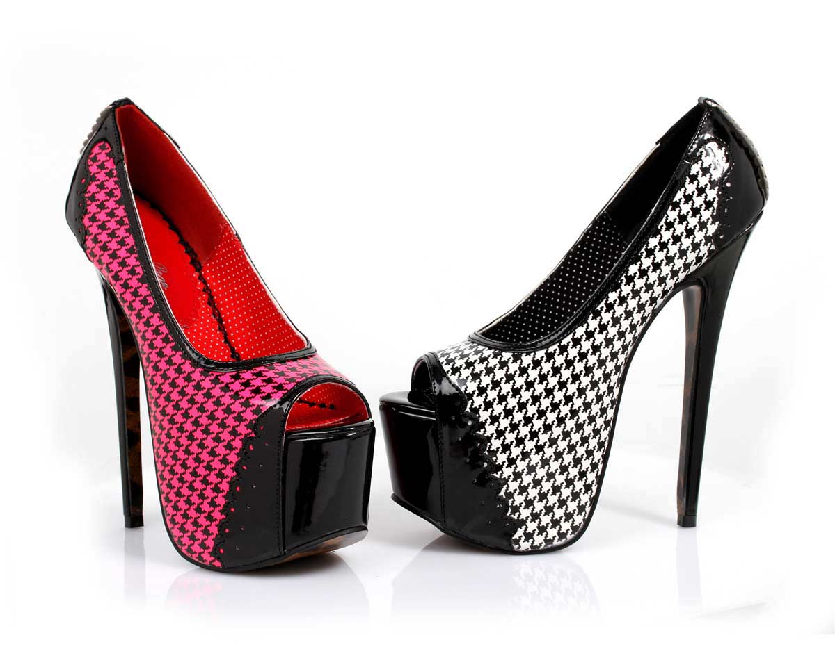 Ellie Shoes BP658-BRANDY - Fuchsia in Sexy Heels & Platforms - $36.95