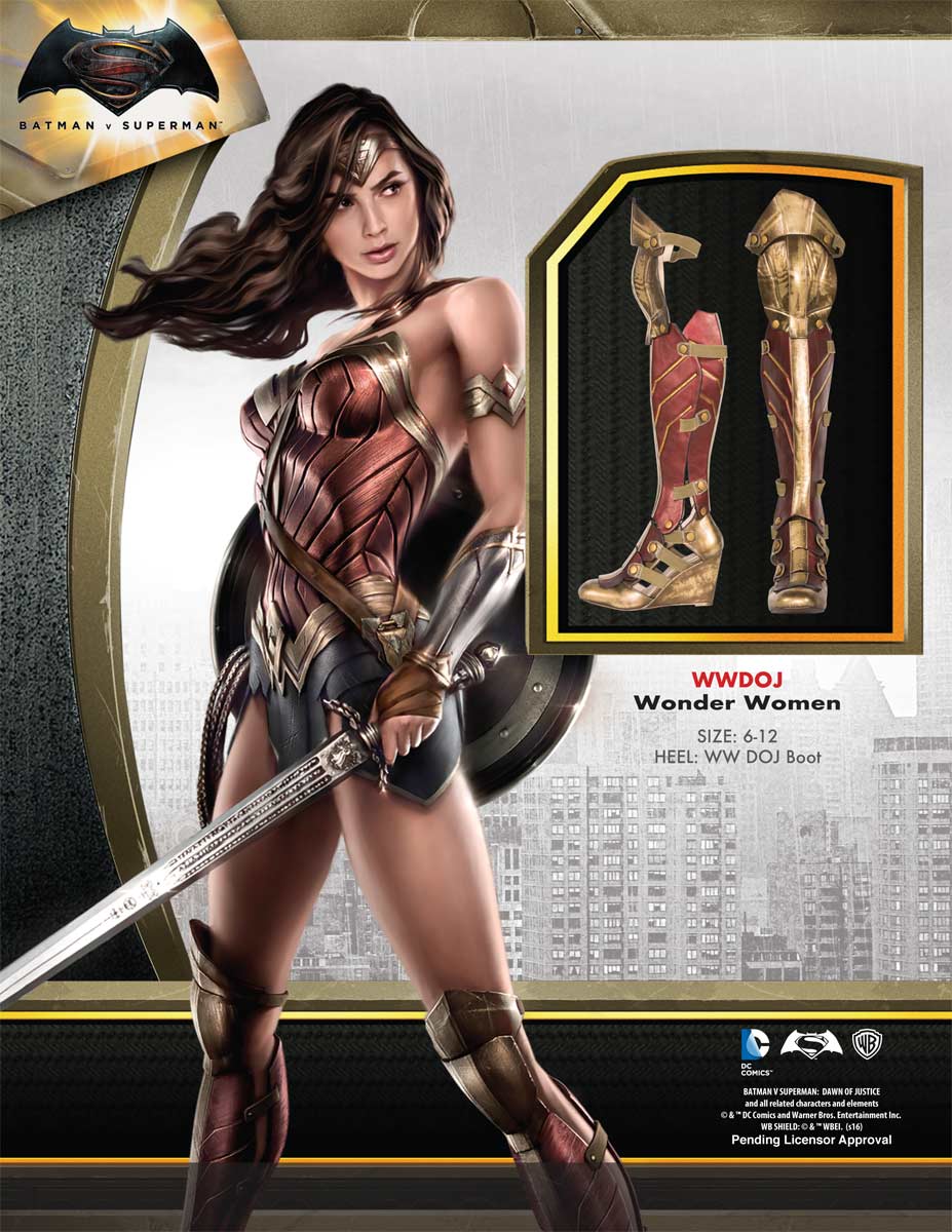 Dc wonder deals woman boots