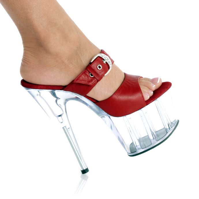 Karo Shoes 539 Red in Sexy Heels & Platforms - $139.99