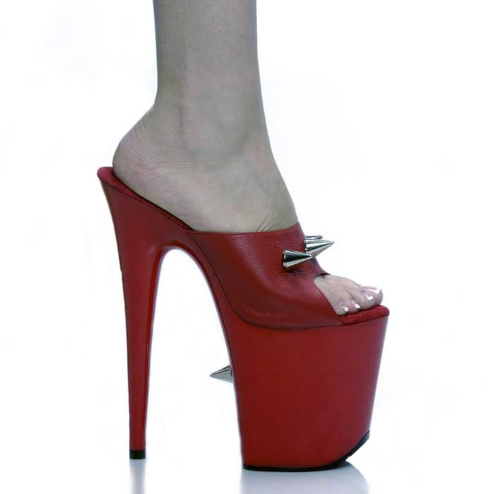 Karo Shoes 256 Red Leather/Red in Sexy Heels & Platforms - $149.99