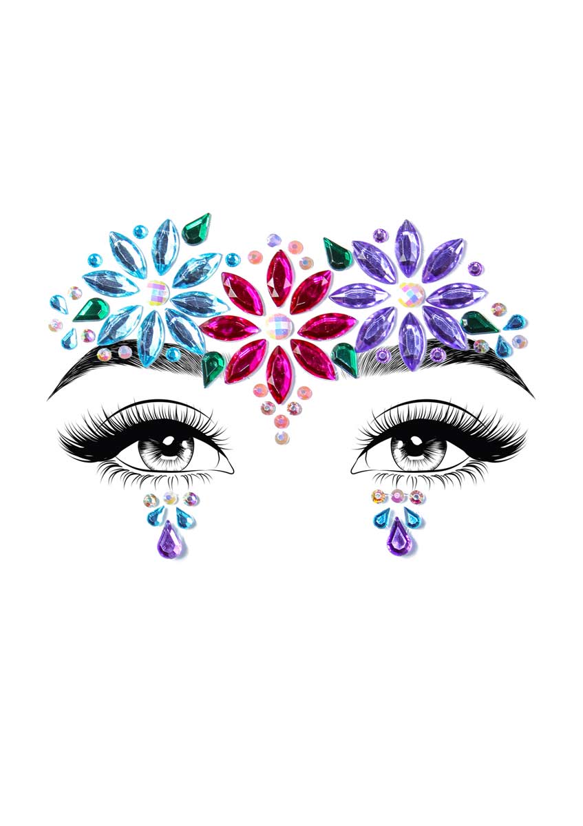 Puppet Face Jewels Sticker - Spicy Lingerie