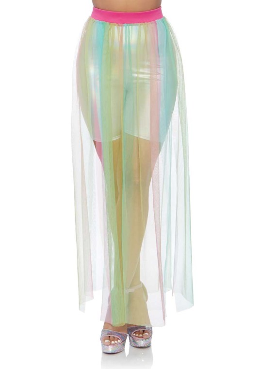 Leg Avenue 86773 Multi Slit Sheer Skirt in Shorts and Skirts - $37.99