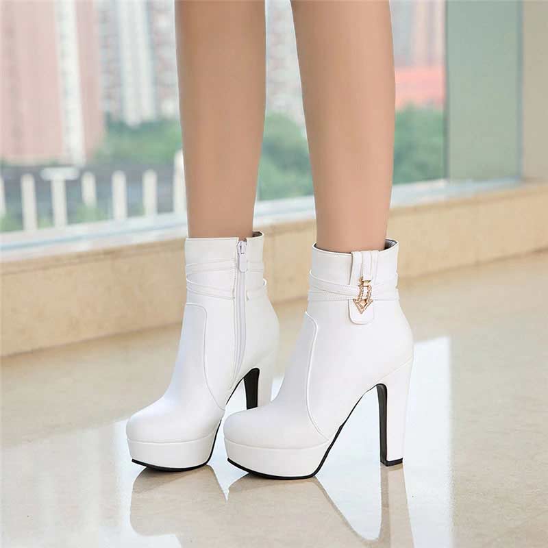 White on sale cuban heels