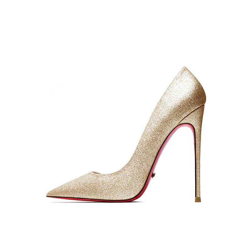 Champagne pumps sale