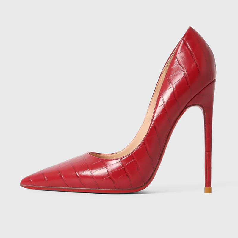 Buy Calvin Klein Women's Pointed Toe Heels Dress Pumps Cherry Red 5.5 B(M)  US at Amazon.in