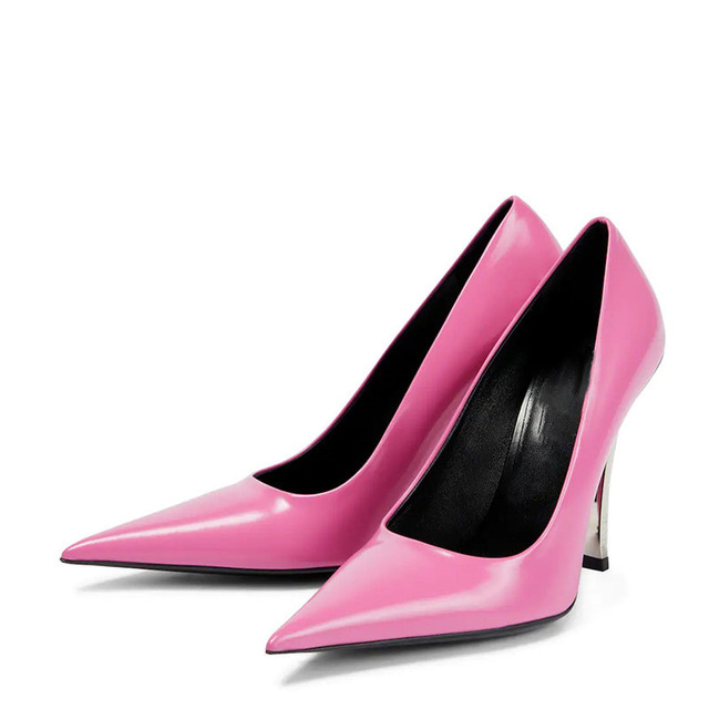 Hot pink clearance pointed heels