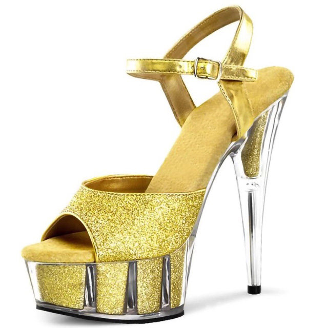 Yellow Bling Shoes 