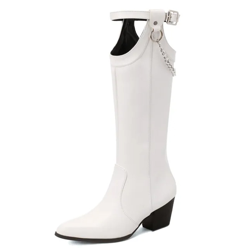 Pointed toe riding outlet boots