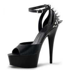 Black 2024 cone heels