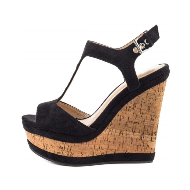 Eliza B White Cork Wedge – Vernon Scott