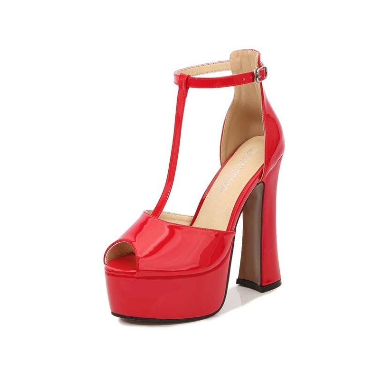 Dorothy Chunky Platform Heels – Valeria'S Boutique