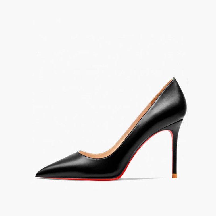 Women's black 4 inch heels size 6.5 - Walmart.com