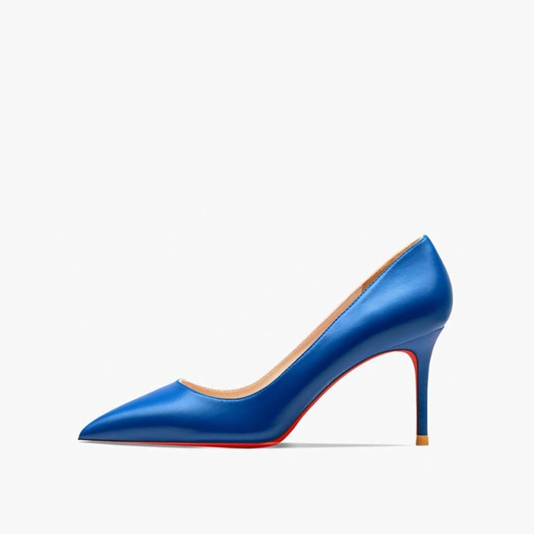 3 inch clearance blue heels