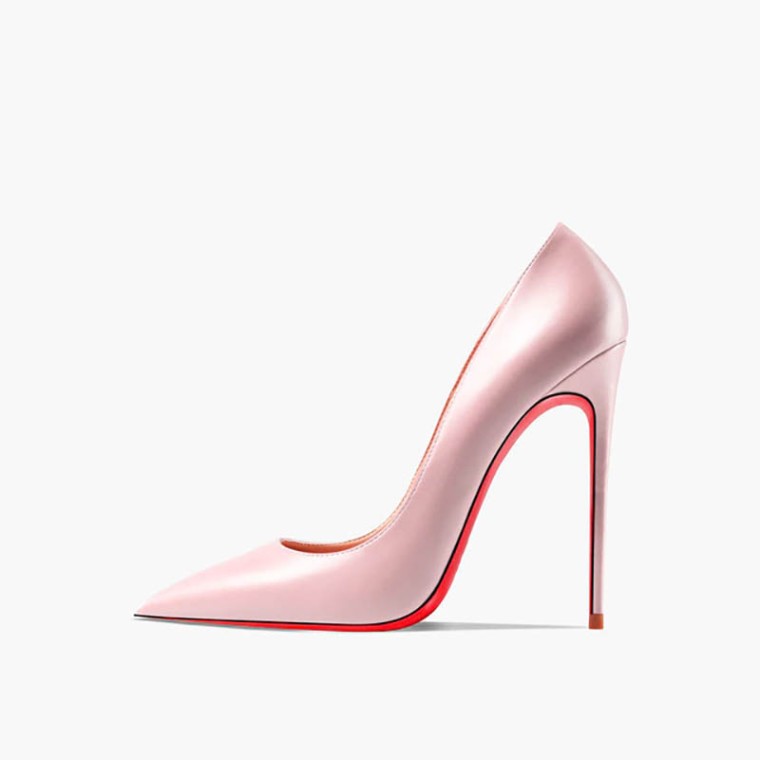 Pink and Silver Slingback Pumps - Giambattista Valli Paris | Haute Couture