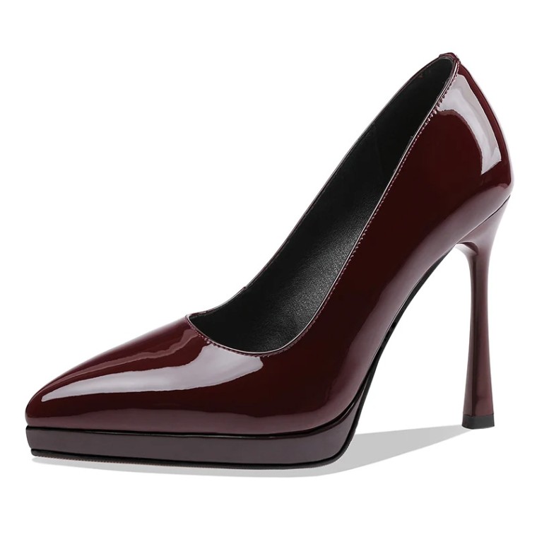 Wine hotsell red pumps