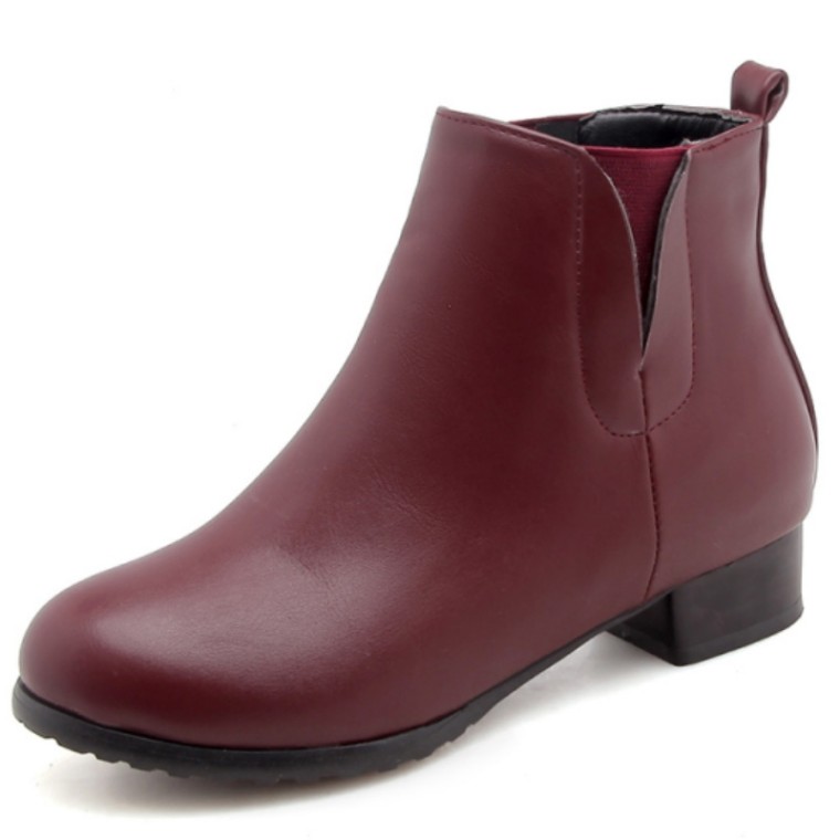 Wine 2024 red booties