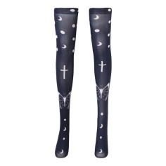 NancyBrandy Shiny Transparent Elastic Long Stockings - Coffee in Hosiery,  Leggings, Stockings and Socks - $12.99