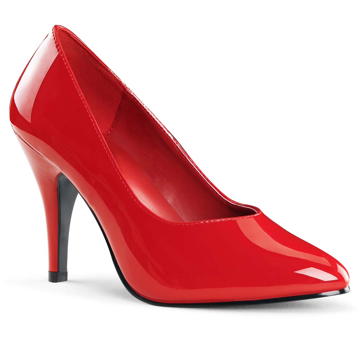 pleaser heels red