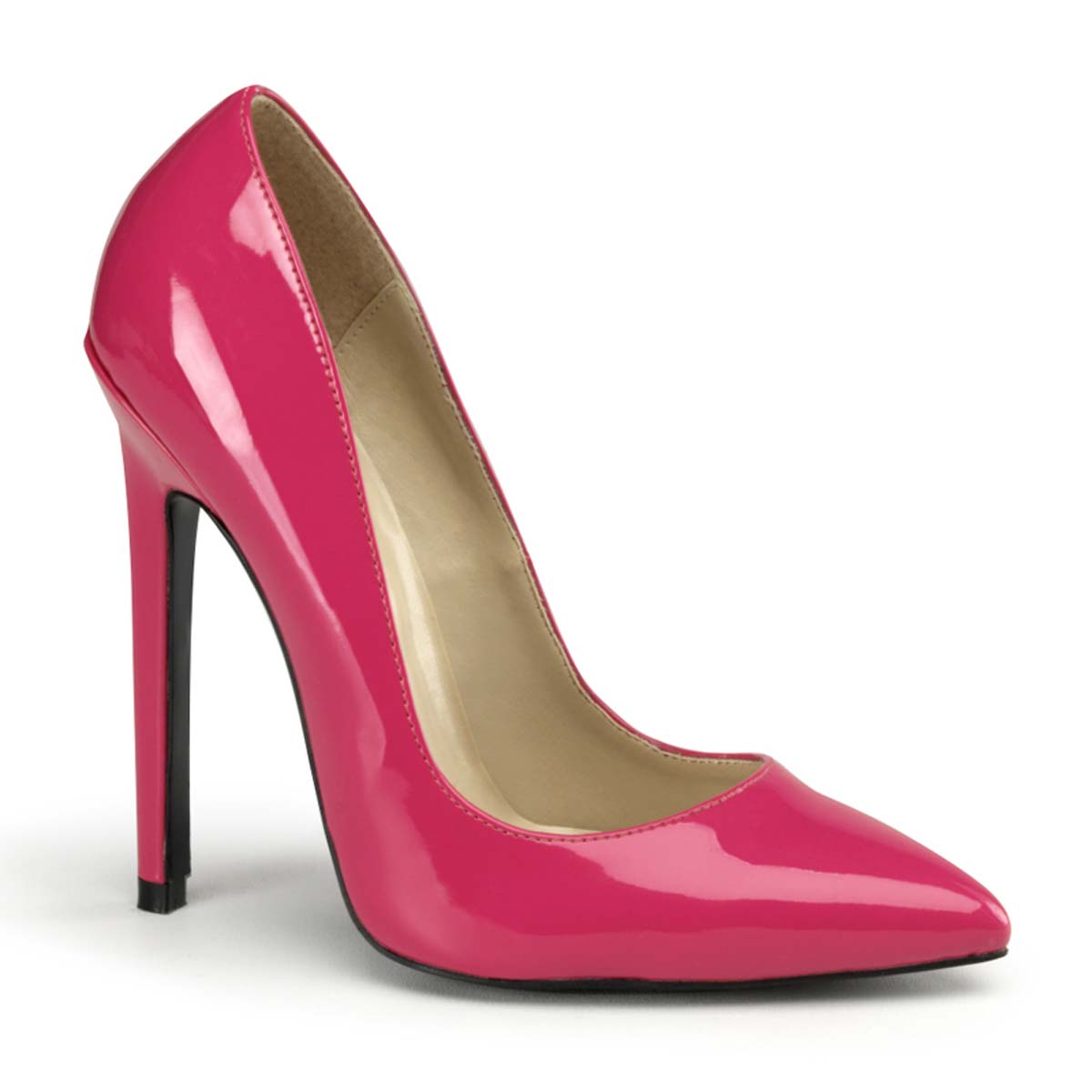 Pleaser Devious Sexy 20 Hot Pink Patent In Sexy Heels And Platforms 4311