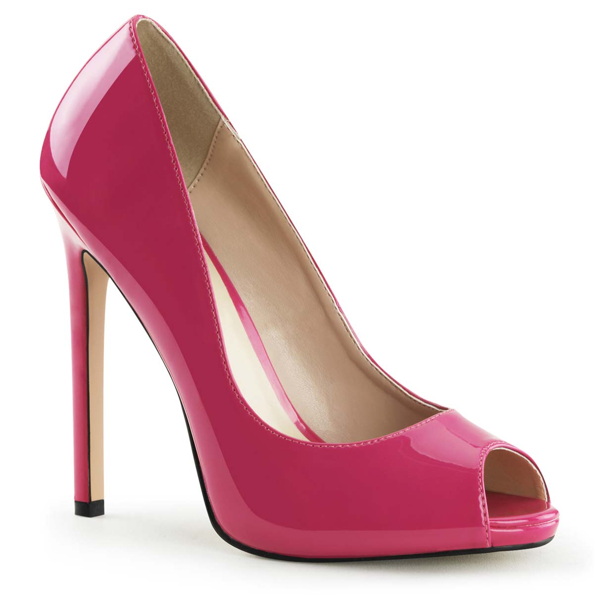 Pleaser Sexy 42 Hot Pink Patent In Sexy Heels And Platforms 4399 5400