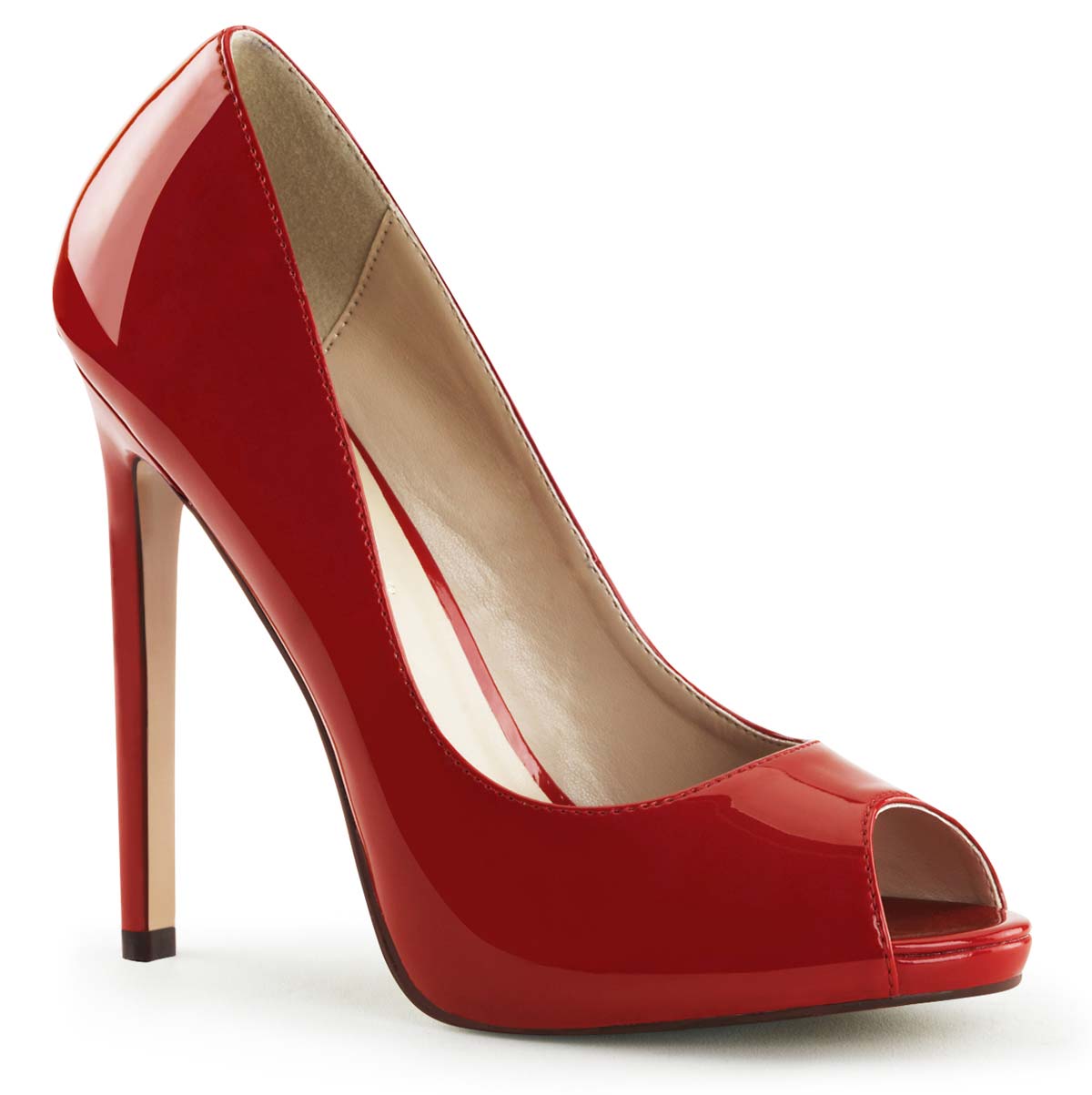 Pleaser SEXY-42 - Red Patent in Sexy Heels & Platforms - $55.95