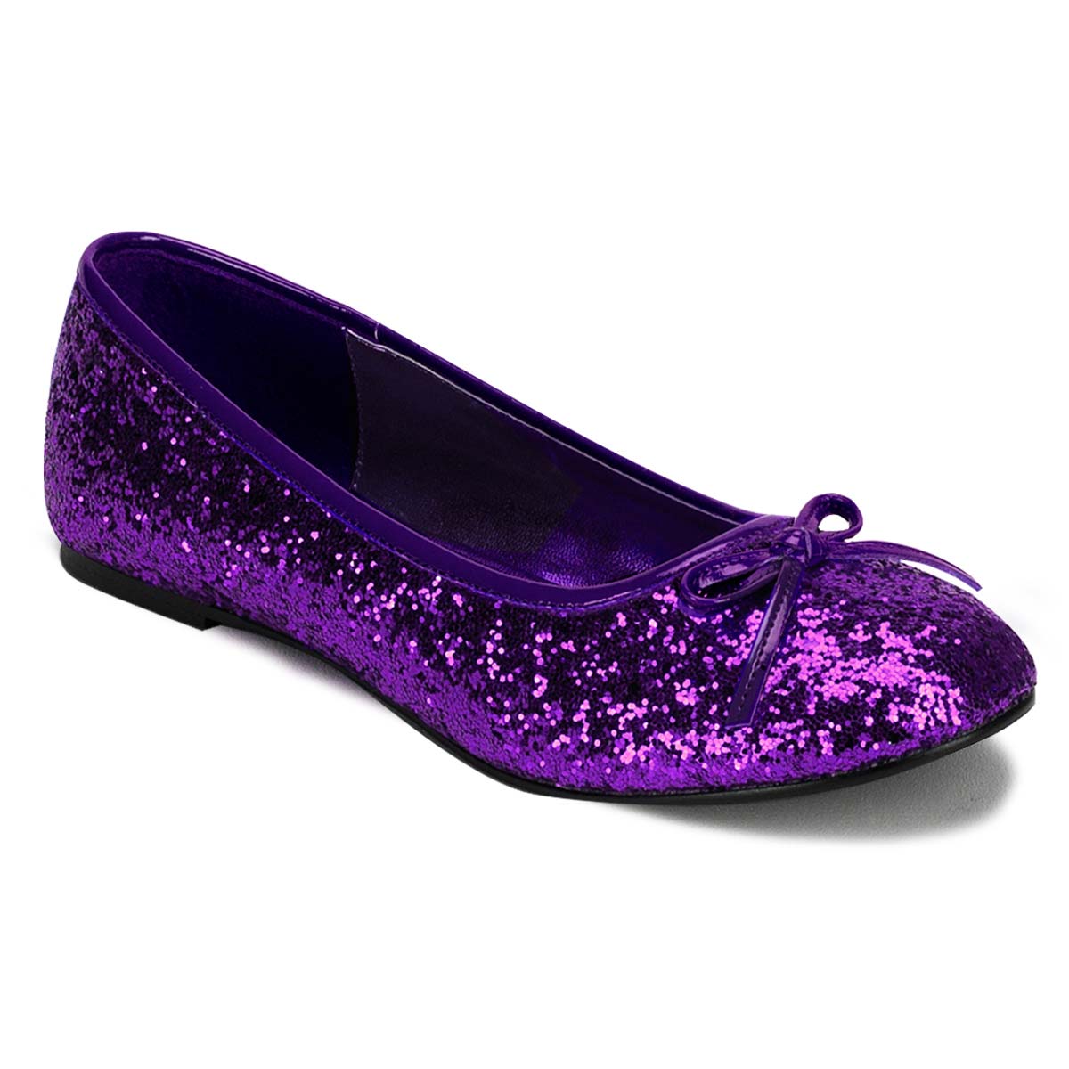 Pleaser Funtasma Star-16G - Purple Glitter in Shoes & Flats - $43.99