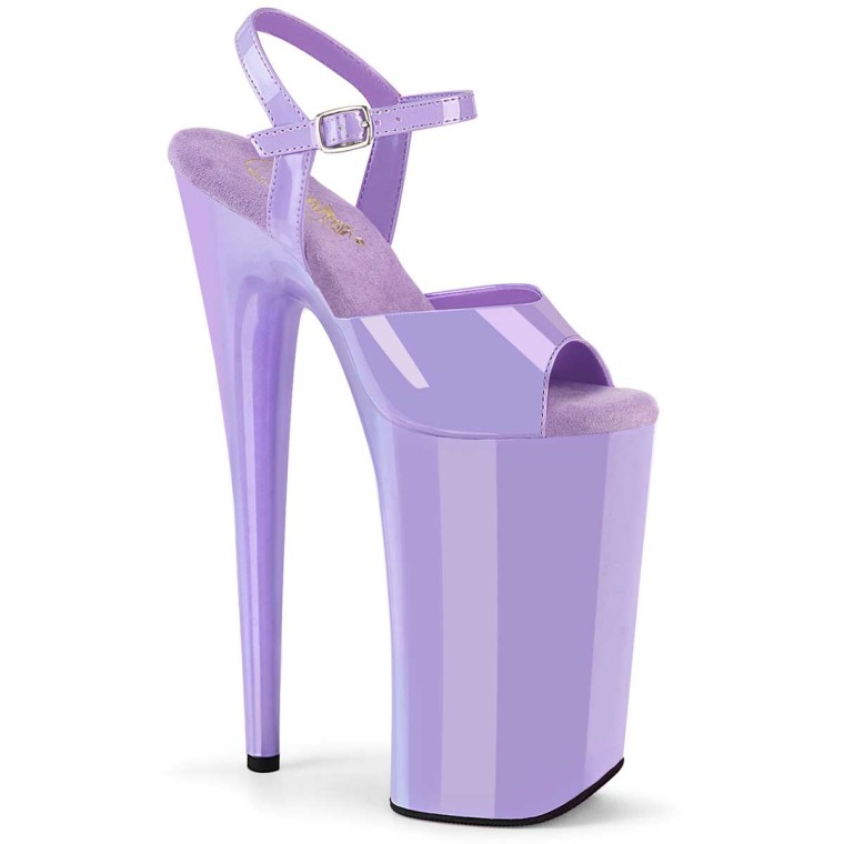 Lavender 2025 platform heels