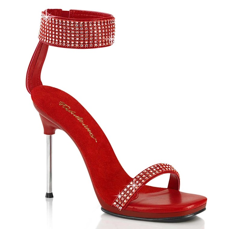 Red 2 sale inch heels