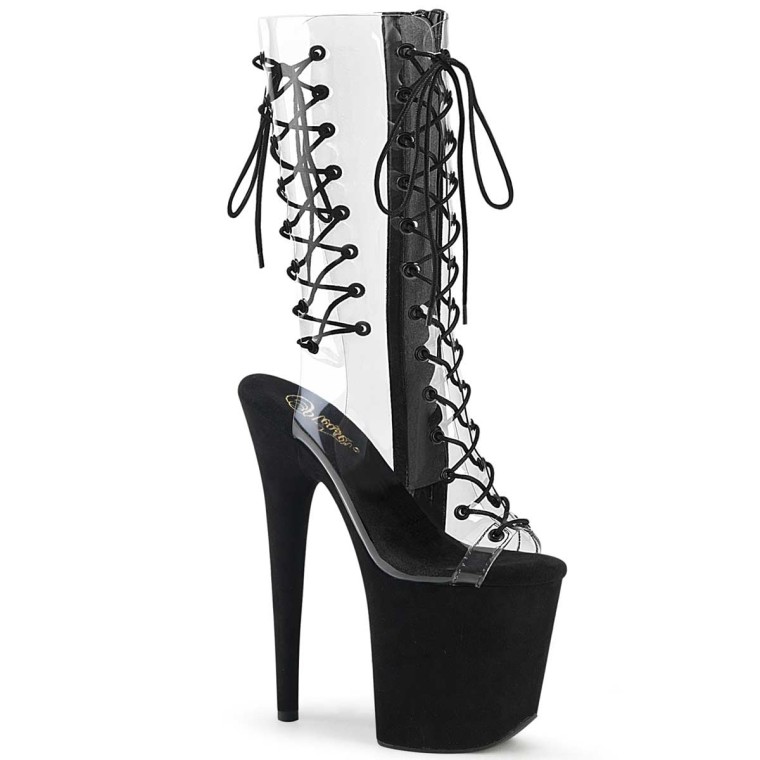 Pleaser suede outlet boots