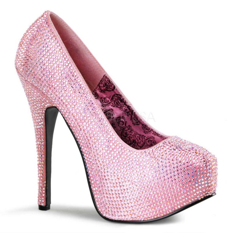 New Rhinestone Pleaser Heels Size 10 | Pleaser heels, Shoes women heels, Pleaser  shoes