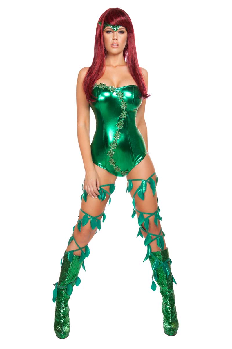 2016 high heels confidential Sexy Maiden Costumes  in  2pc Ivy $44.99