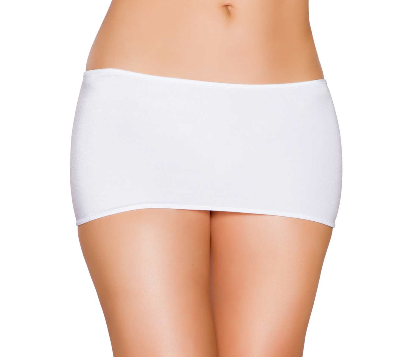 Roma Costume Micro Mini Skirt - White in Shorts and Skirts - $12.99