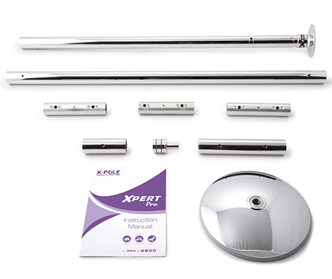 X-Pole X-Pert Pro PX Pole Set - Chrome - 40mm, 45mm - NO SHIPPING